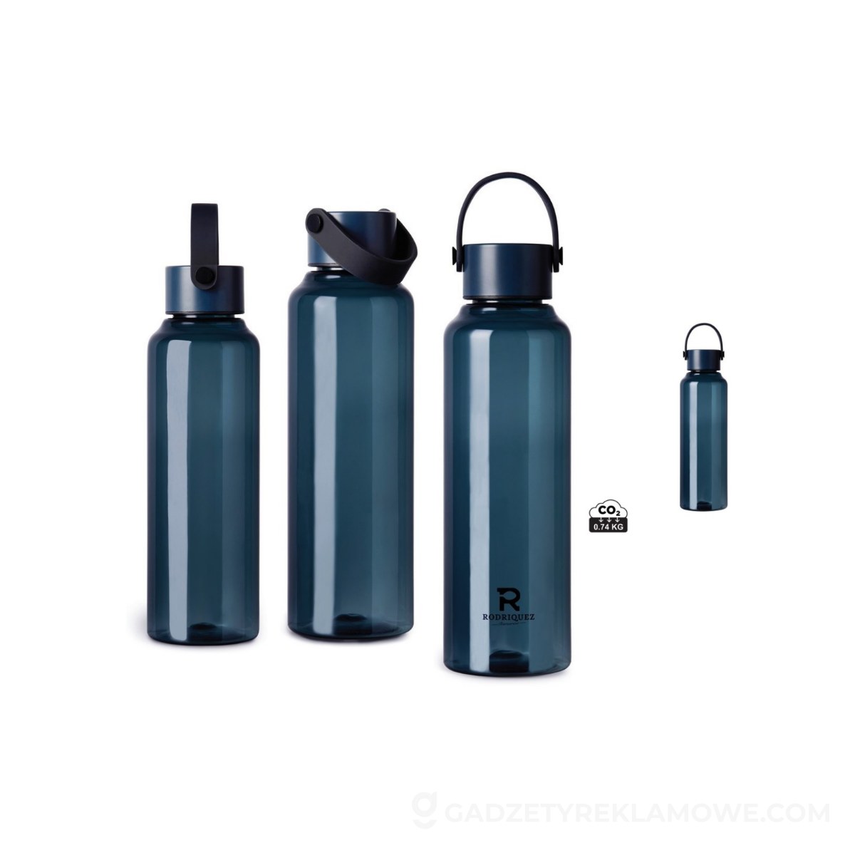 Butelka sportowa 550 ml VINGA Baltimore - granatowa