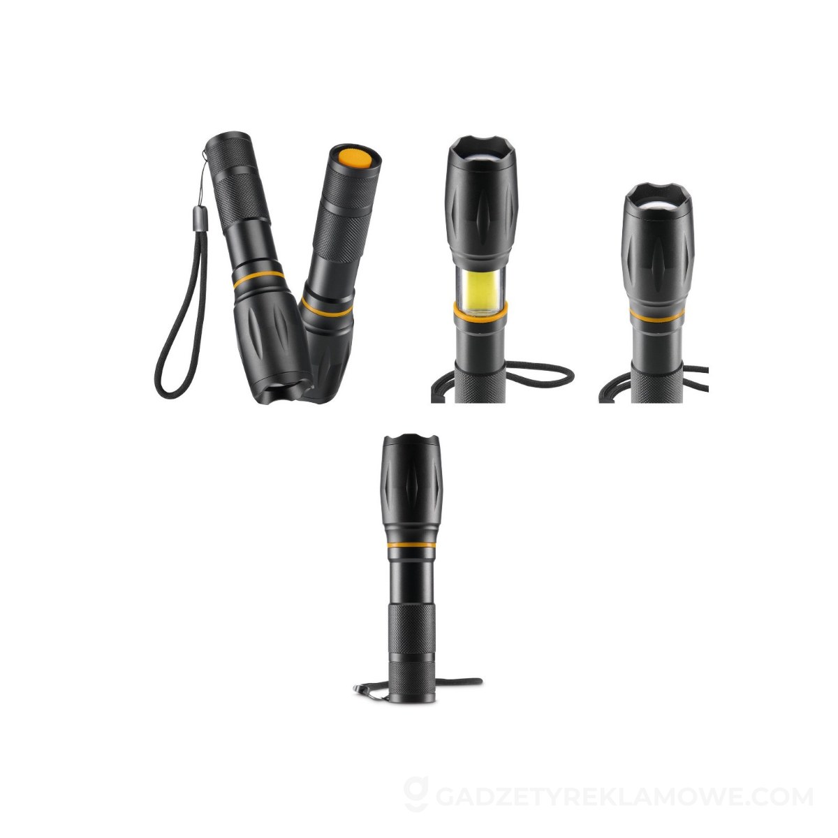 AXP-VH003-03-wariantu-watermark Latarka LED 2 w 1 Hama - czarna