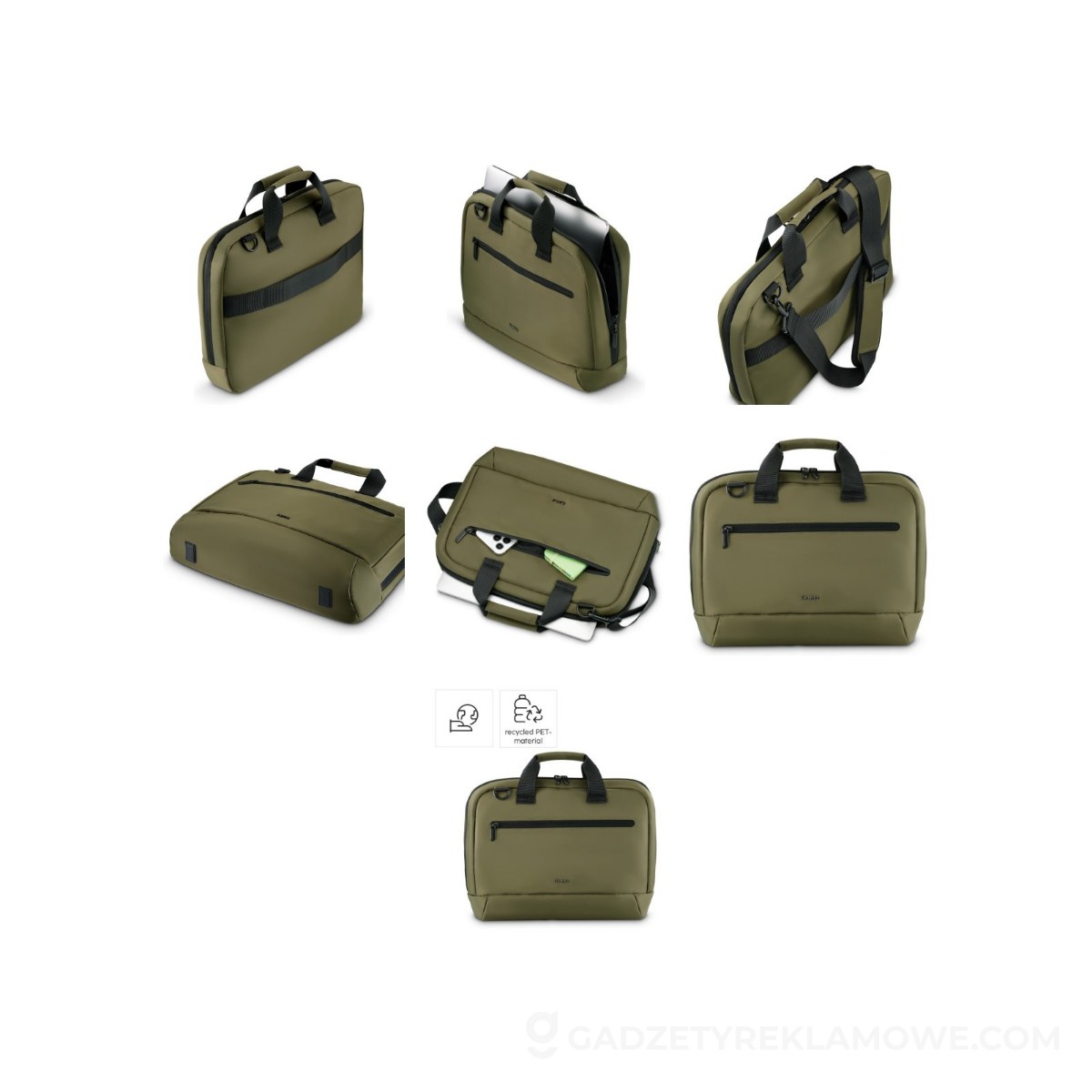Torba na laptopa 15,6"-16,2" Hama Ultra Lightweight - zielona