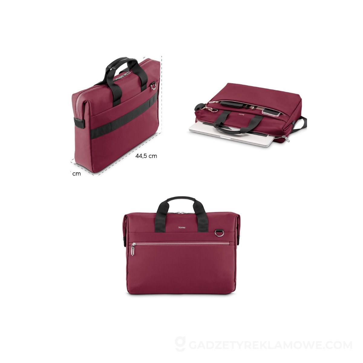 Torba na laptopa 15,6"-16,2" Hama Ultimate - czerwona
