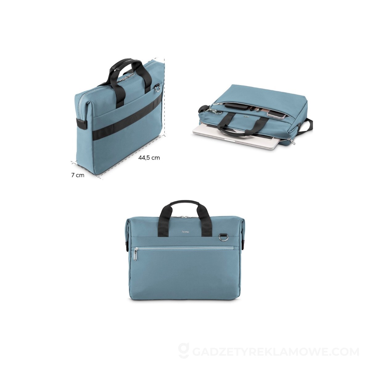 Torba na laptopa 15,6"-16,2" Hama Ultimate - niebieska