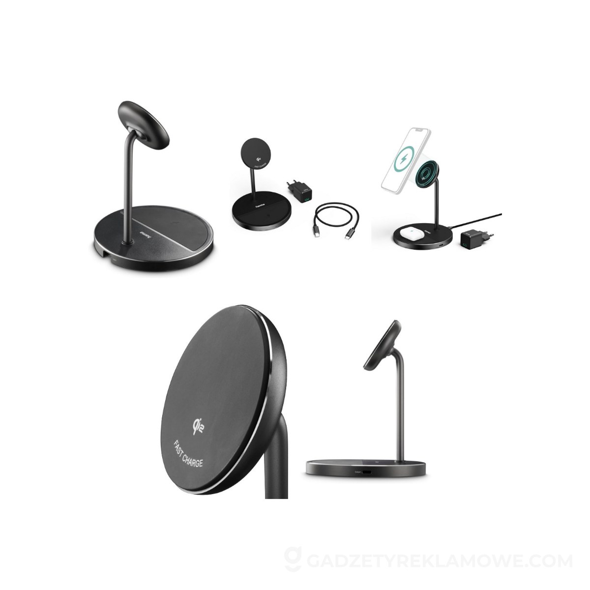 AXP-VH066-03-wariantu-watermark Magnetyczna ładowarka bezprzewodowa 2 w 1 15W Hama - czarna
