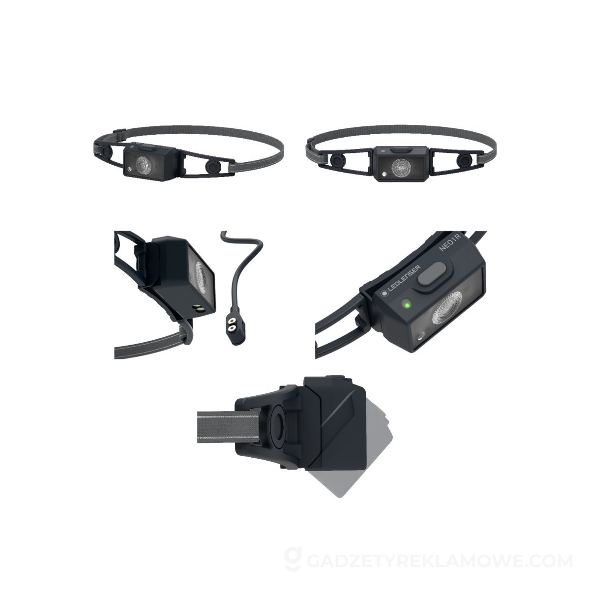 Latarka na głowę Ledlenser NEO1R - czarna