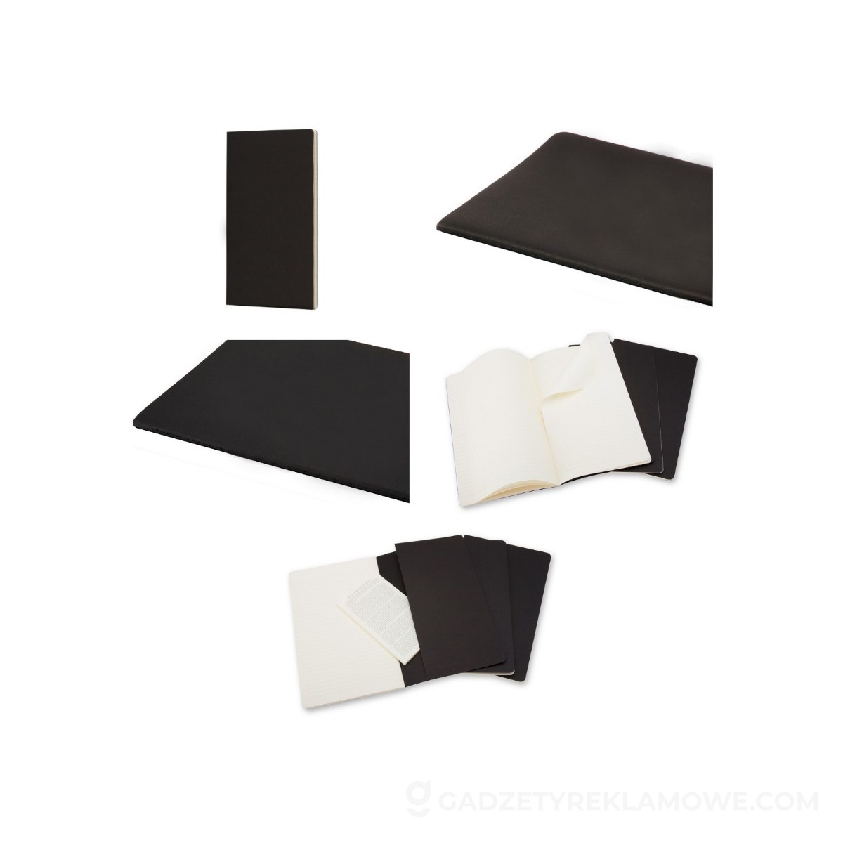 Zeszyt MOLESKINE Cahier Journal ok. A5 - czarny
