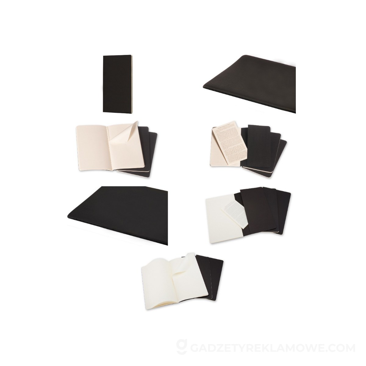 Zeszyt MOLESKINE Cahier Journal ok. A6 - czarny