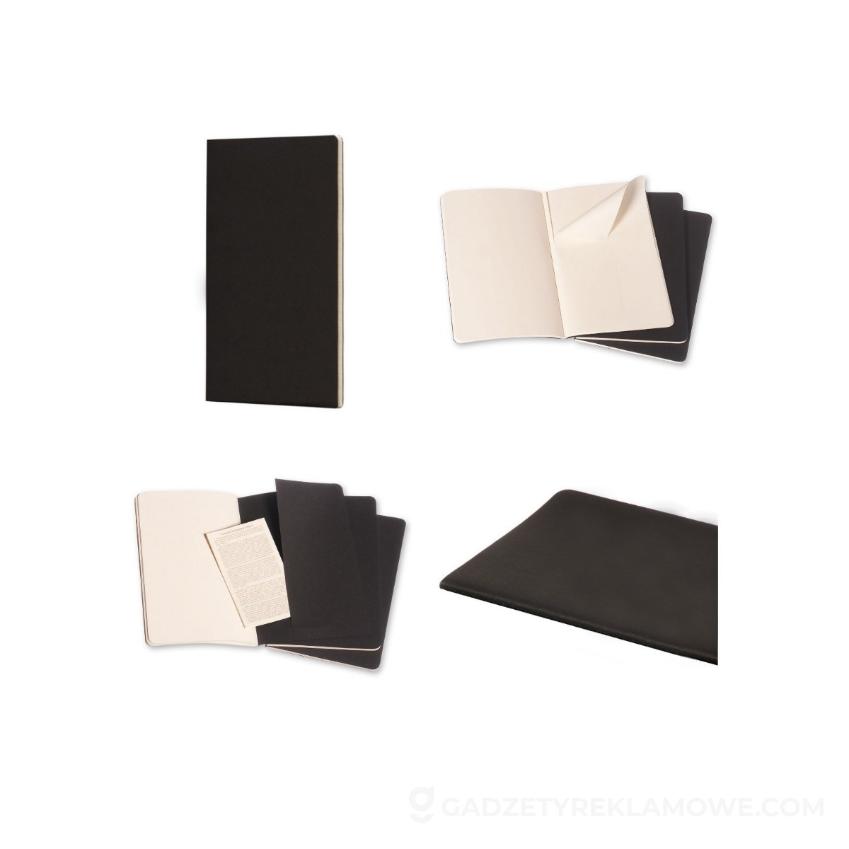 Zeszyt MOLESKINE Cahier Journal ok. A5 - czarny