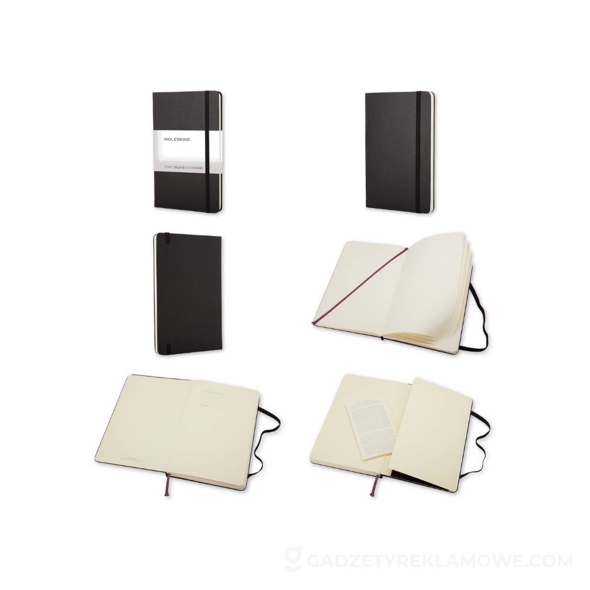 MOLESKINE Notatnik ok. A6 - czarny