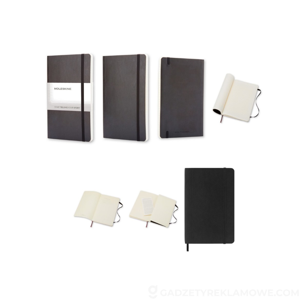 MOLESKINE Notatnik ok. A6 - czarny