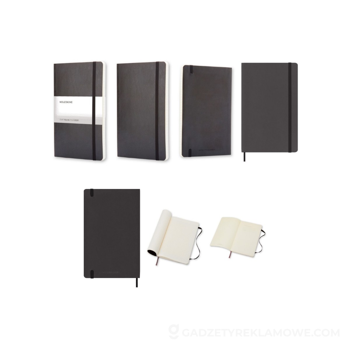 MOLESKINE Notatnik ok. A5 - czarny