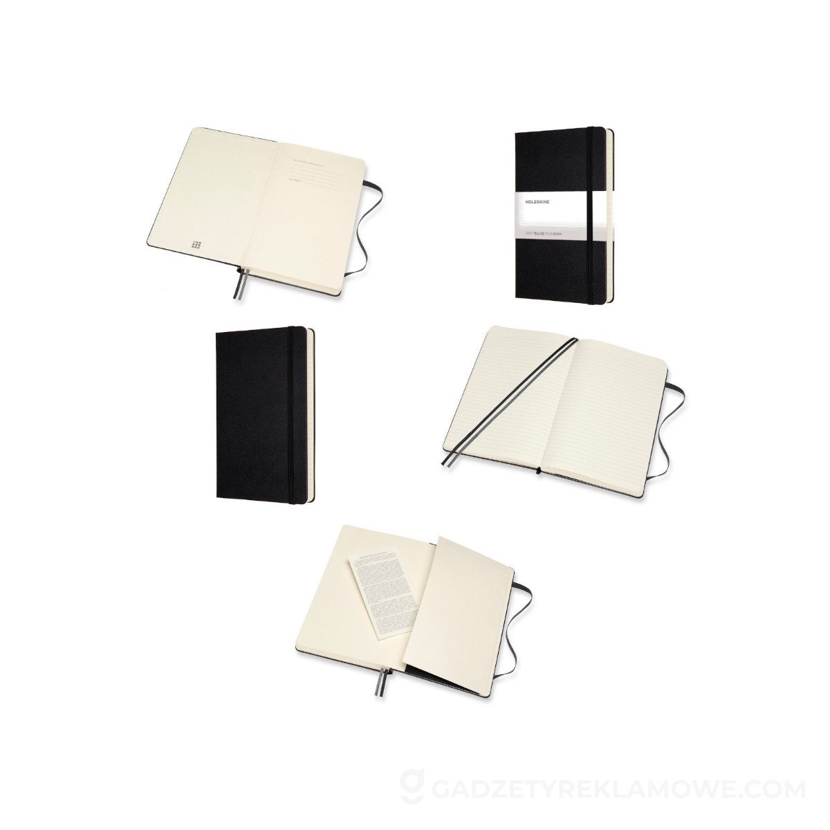 MOLESKINE Notatnik ok. A5 - czarny