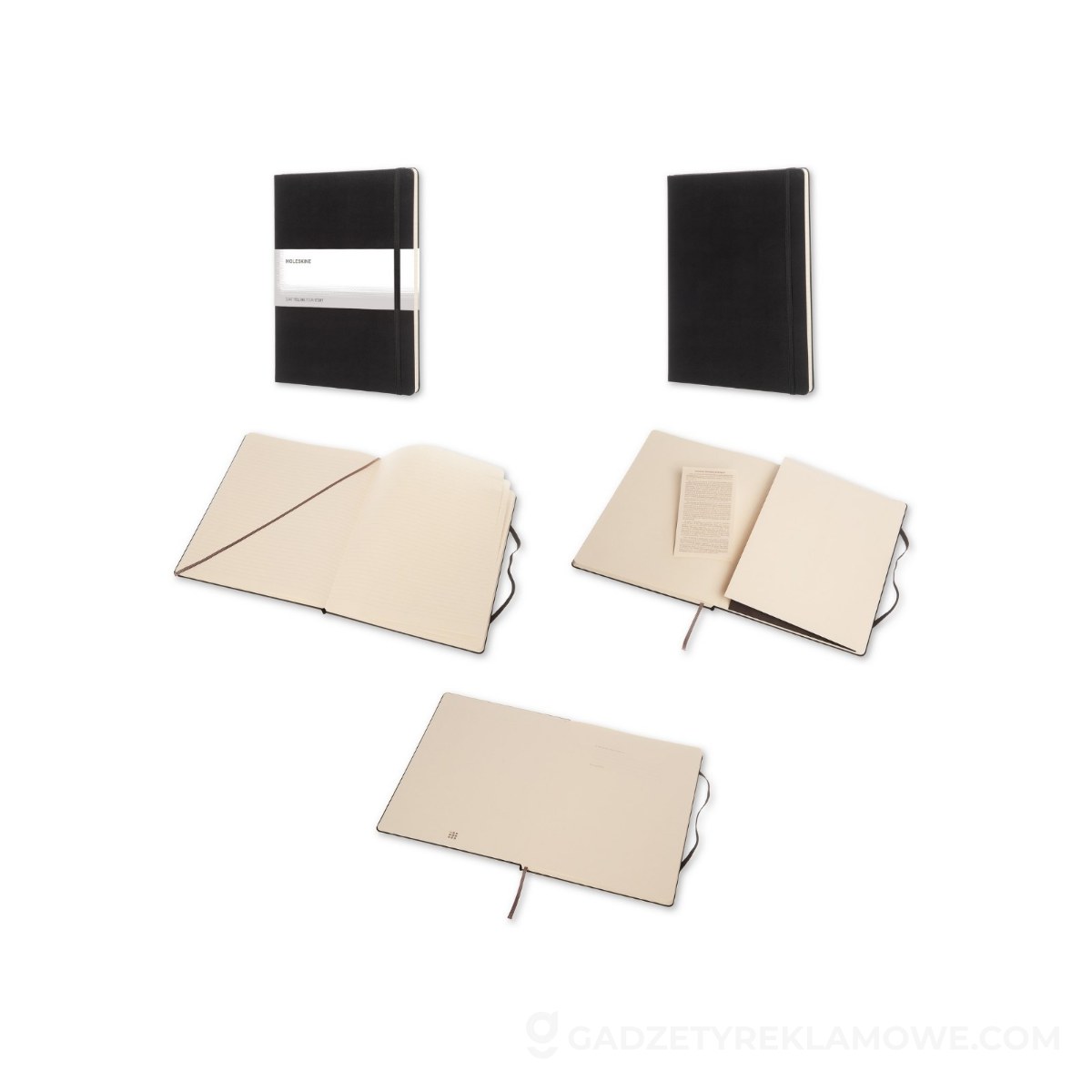 MOLESKINE Notatnik ok. B5 - czarny