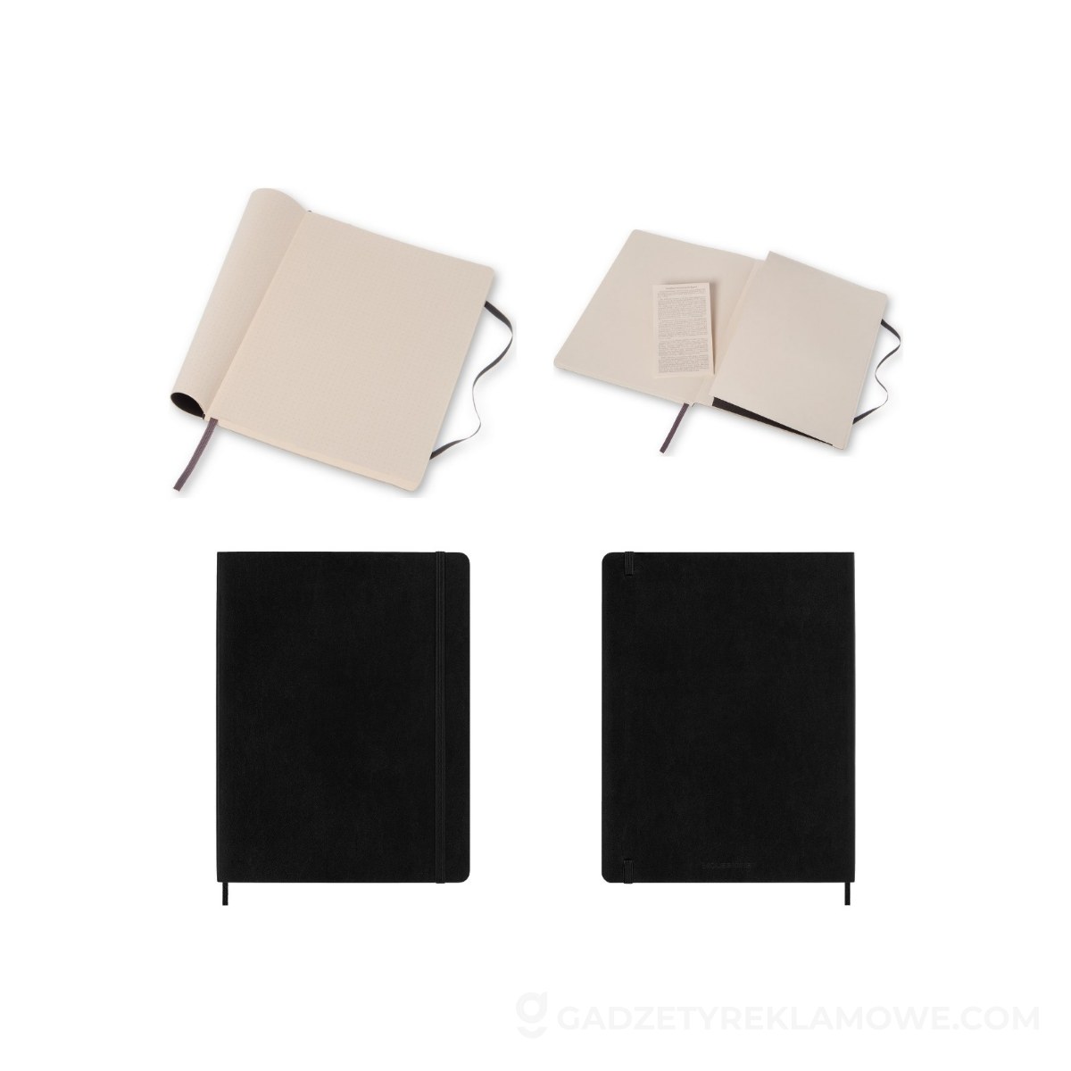 MOLESKINE Notatnik ok. B5 - czarny