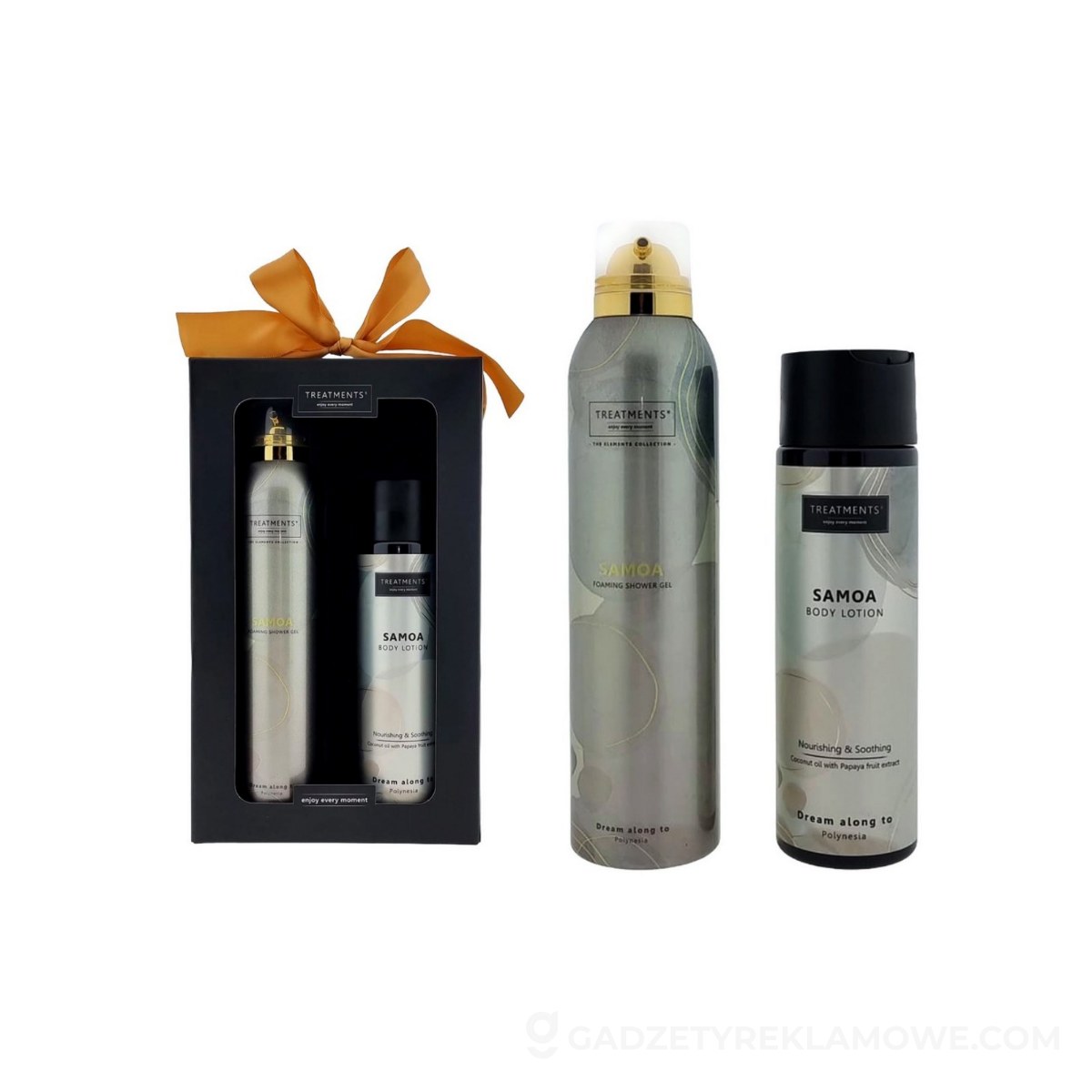 Zestaw kosmetyków Tenderness TREATMENTS - wielokolorowe pastelowe