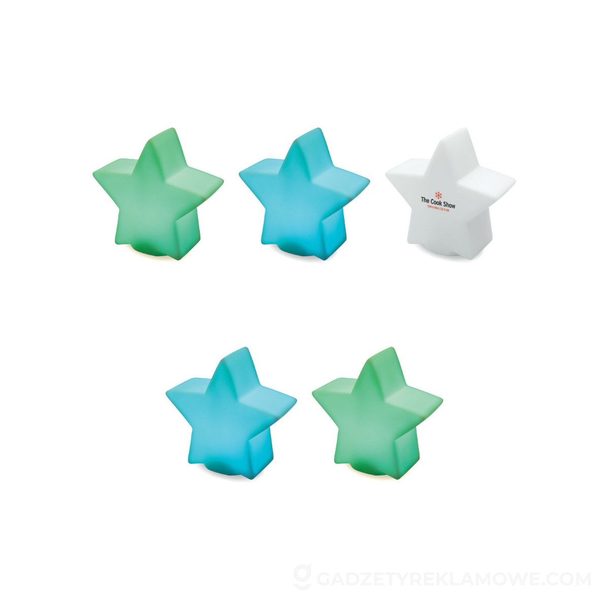 Lampka LED wykonan z PVC LUMISTAR - biała