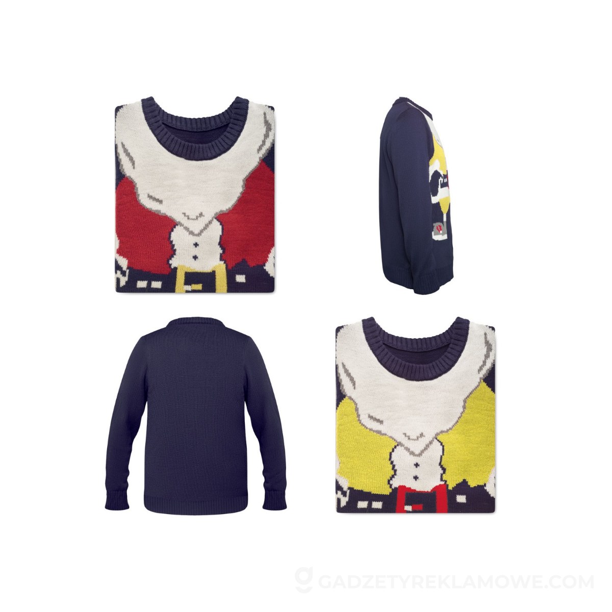Sweter świąteczny L/XL SHIMAS - niebieski