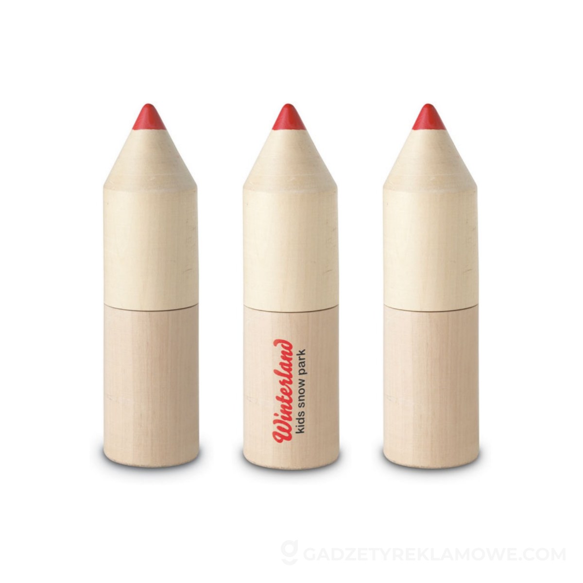 12 drewnianych kredek COLORET - drewniane