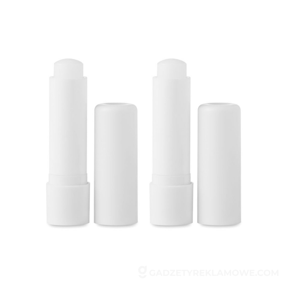 Gadżety reklamowe dla branży beauty – co zachwyci klientów? 11 Naturalny balsam do ust GLOSS - biały