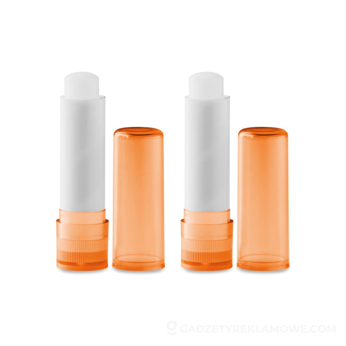 Naturalny balsam do ust GLOSS - przezroczysty pomarańczowy
