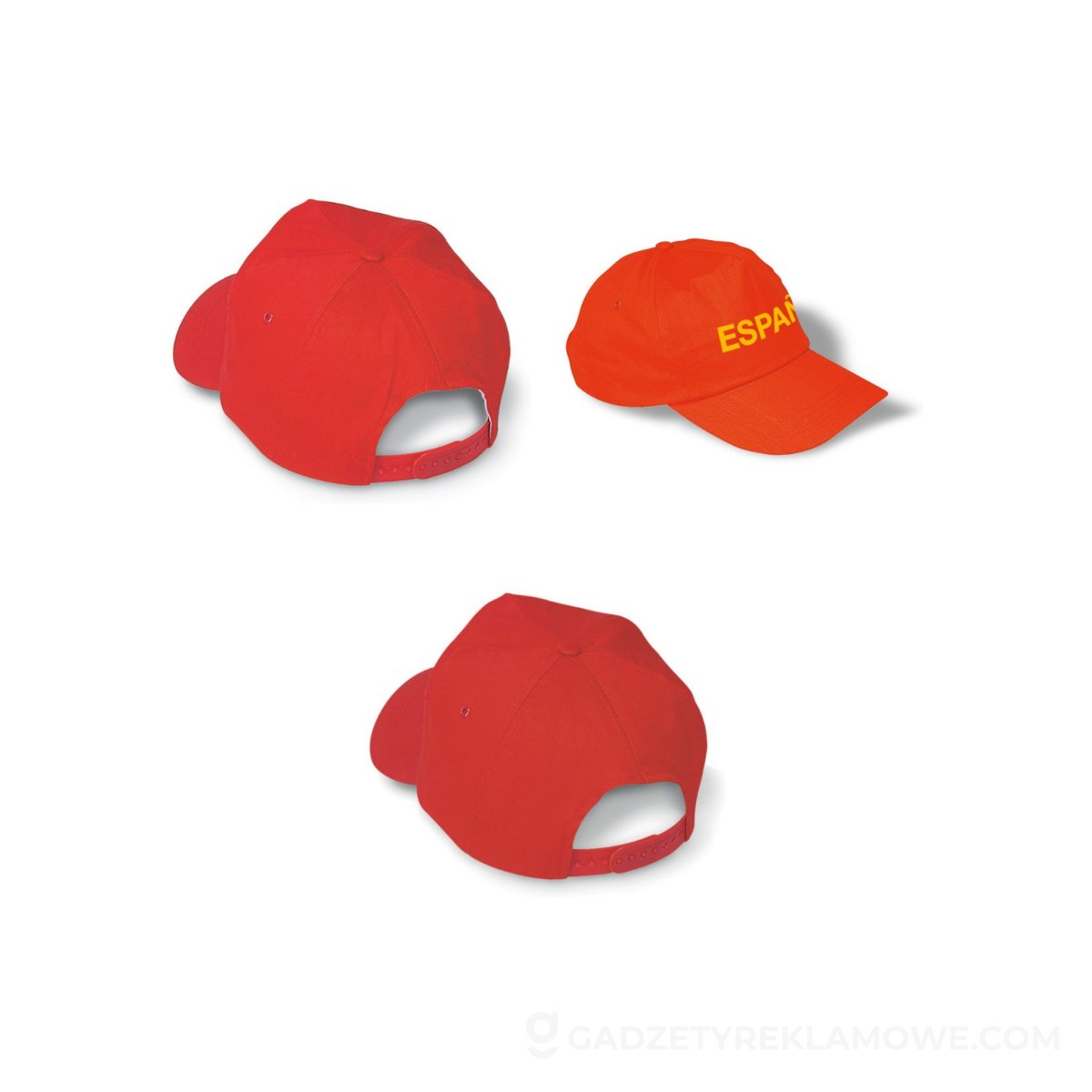 Gadżety reklamowe Turek 9 Czapka baseballowa GLOP CAP - czerwona