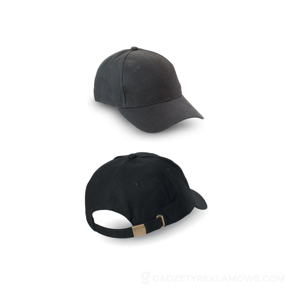 Gadżety reklamowe Gryfino 12 Czapka baseballowa NATUPRO - czarna