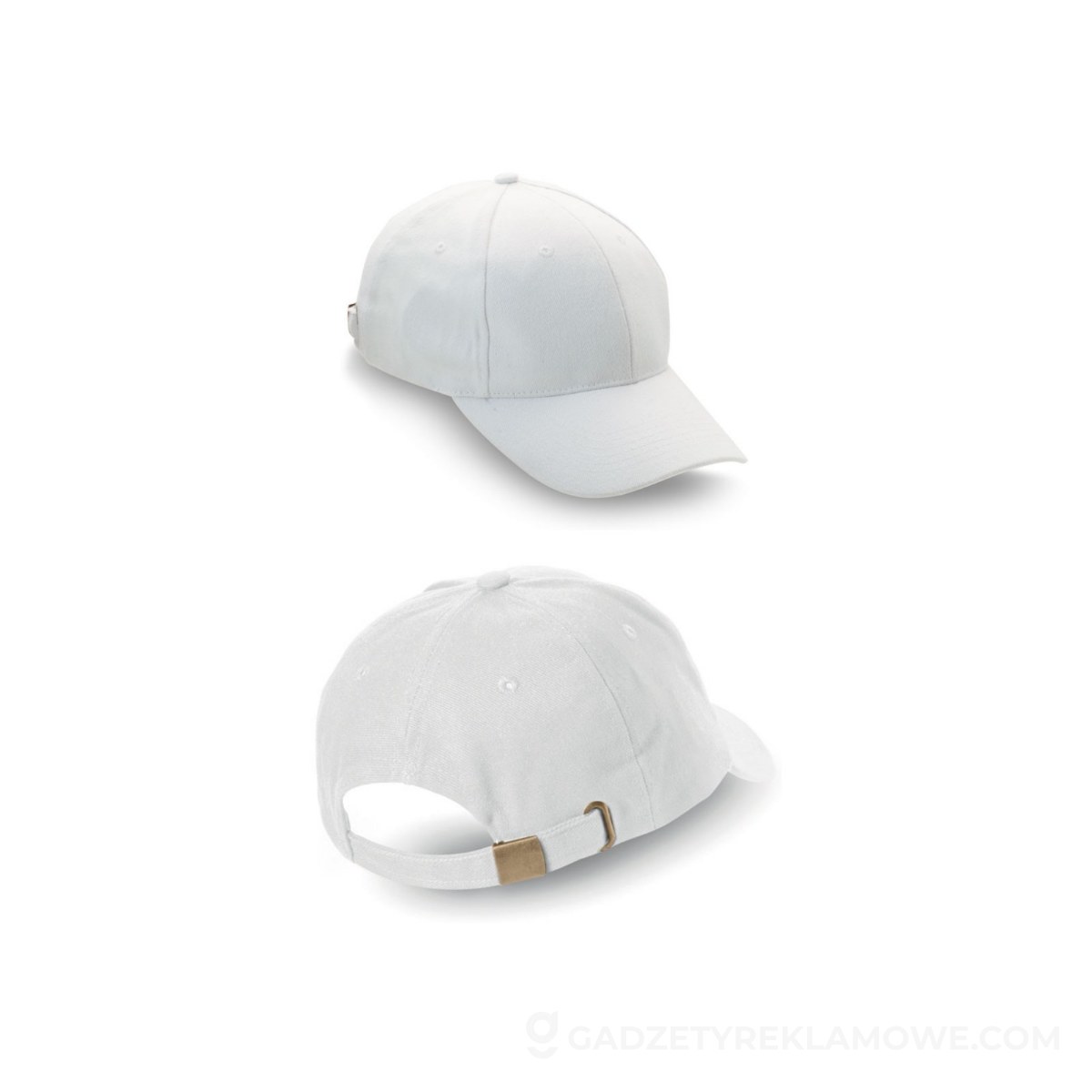 Czapka baseballowa NATUPRO - biała