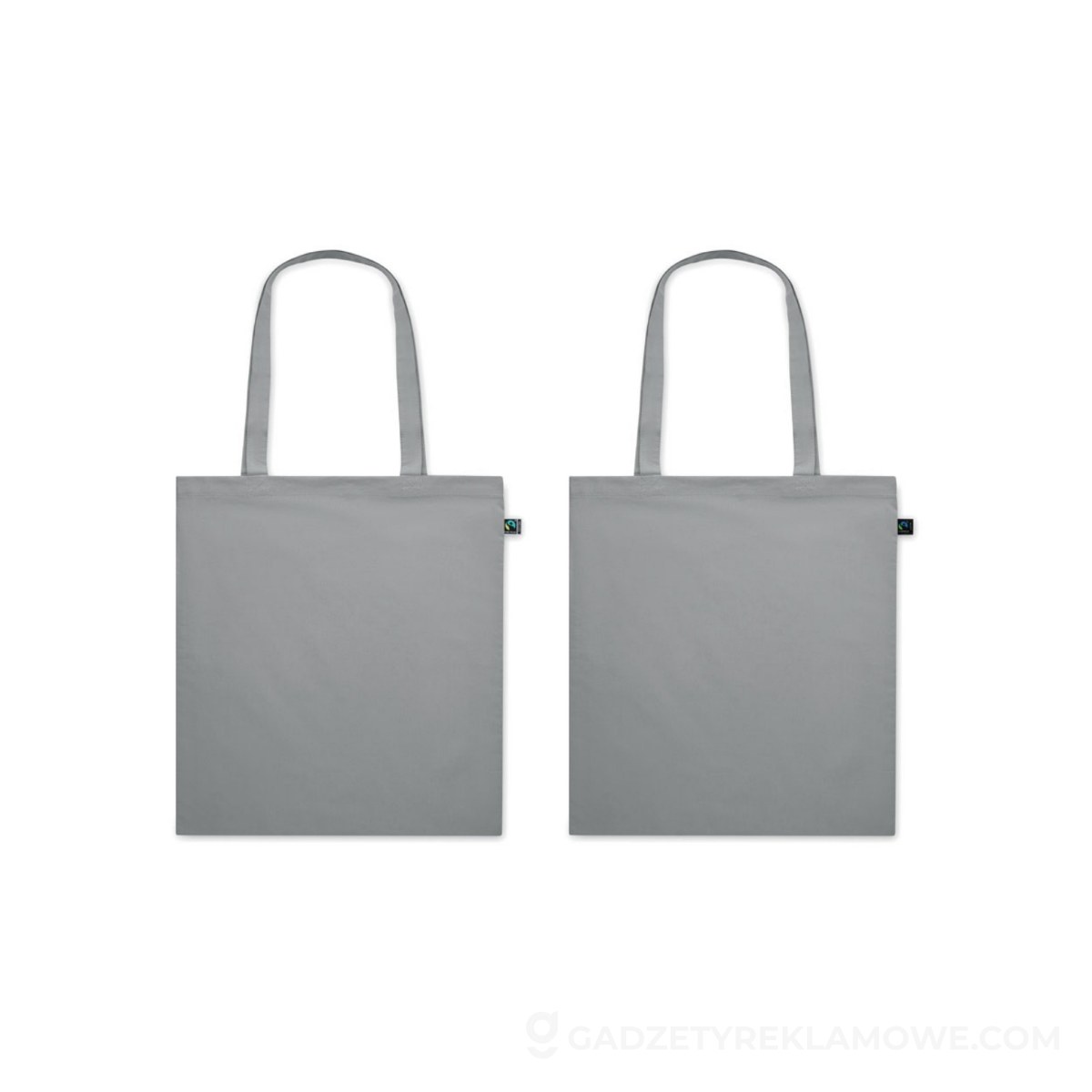 Torba Fairtrade 140gr/m² OSOLE COLOUR - szara