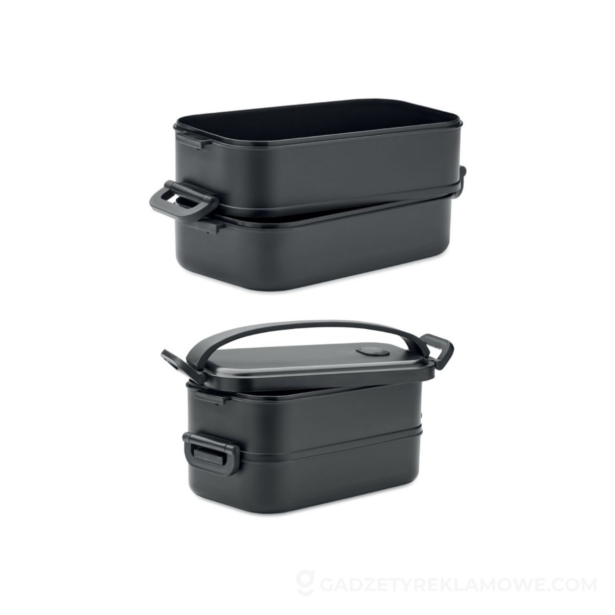Lunch box z PP z IDOLUNCH - czarny