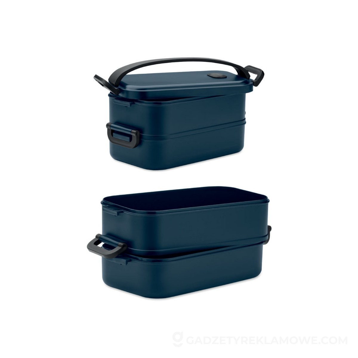Lunch box z PP z IDOLUNCH - ciemnogranatowy