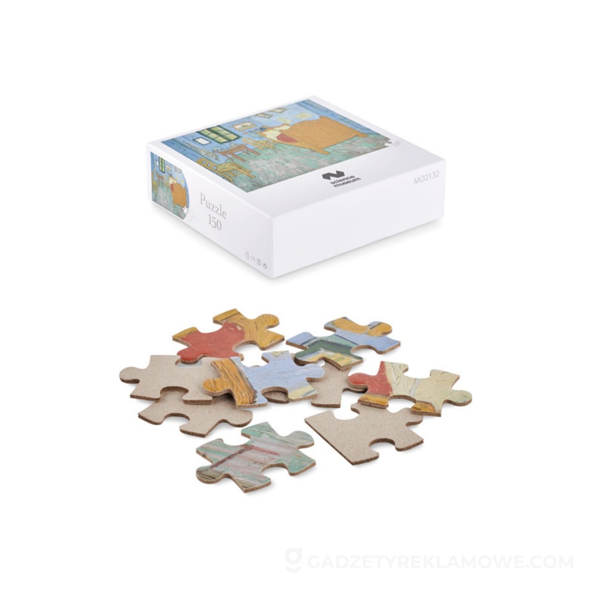MO2132-99-wariantu-watermark Puzzle 150 elementów w pudełku PUZZ - wielokolorowe
