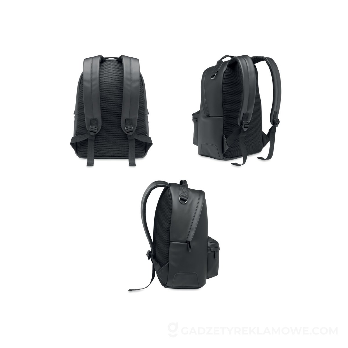 Plecak na laptopa 15" PU BAI BACKPACK - czarny