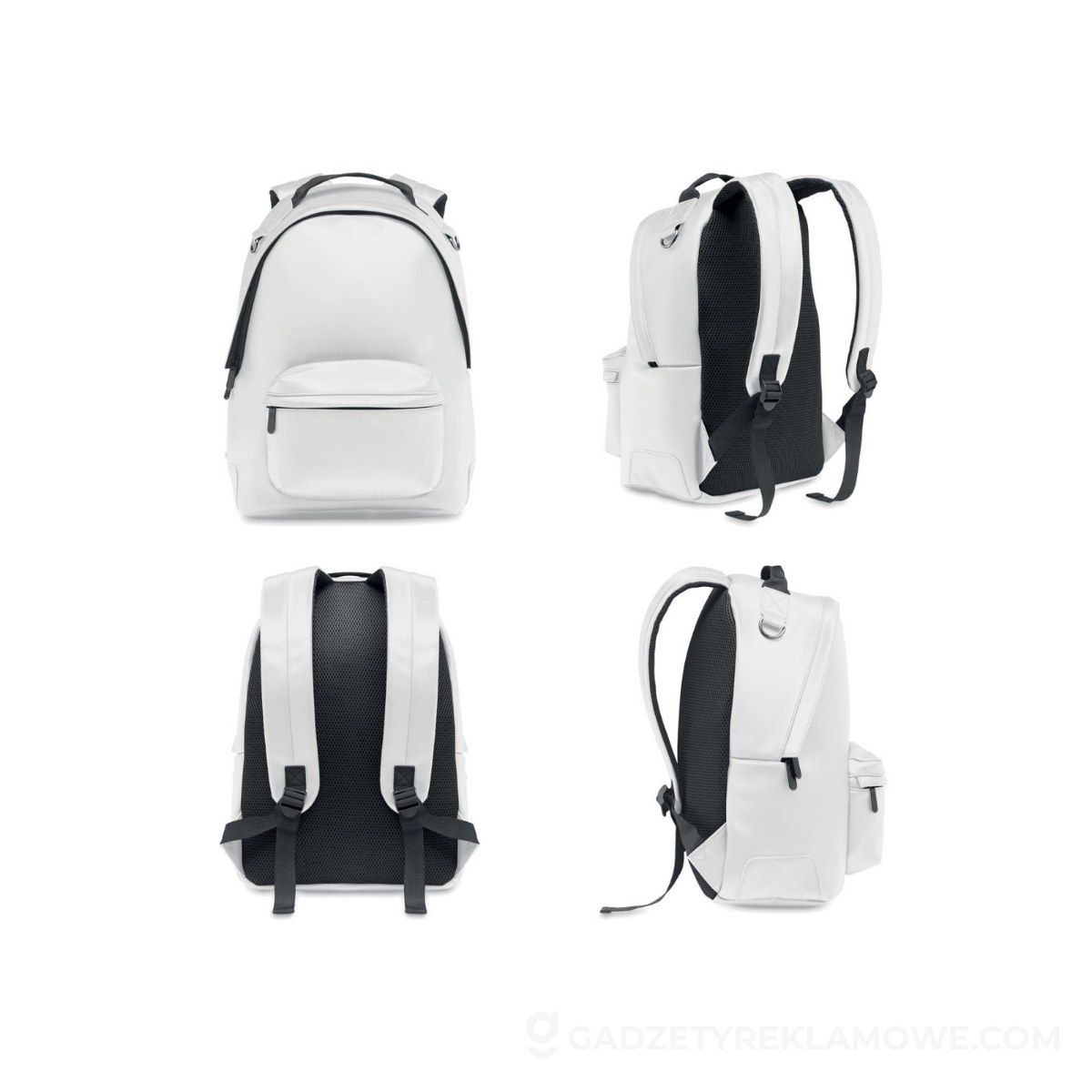 Plecak na laptopa 15" PU BAI BACKPACK - biały