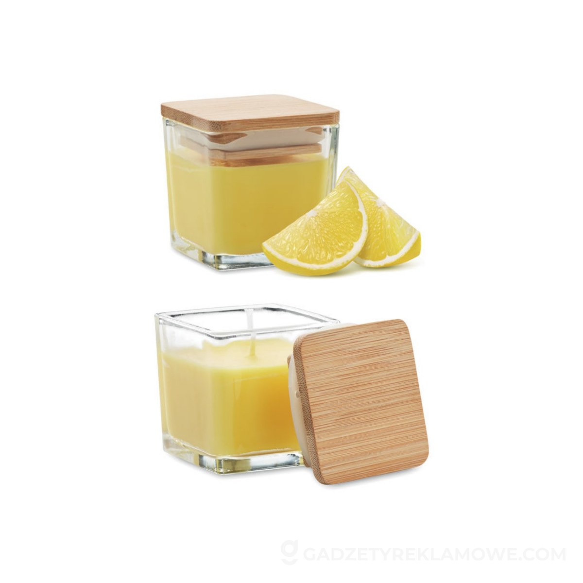 Świeca zapachowa 50gr PILA - żółta