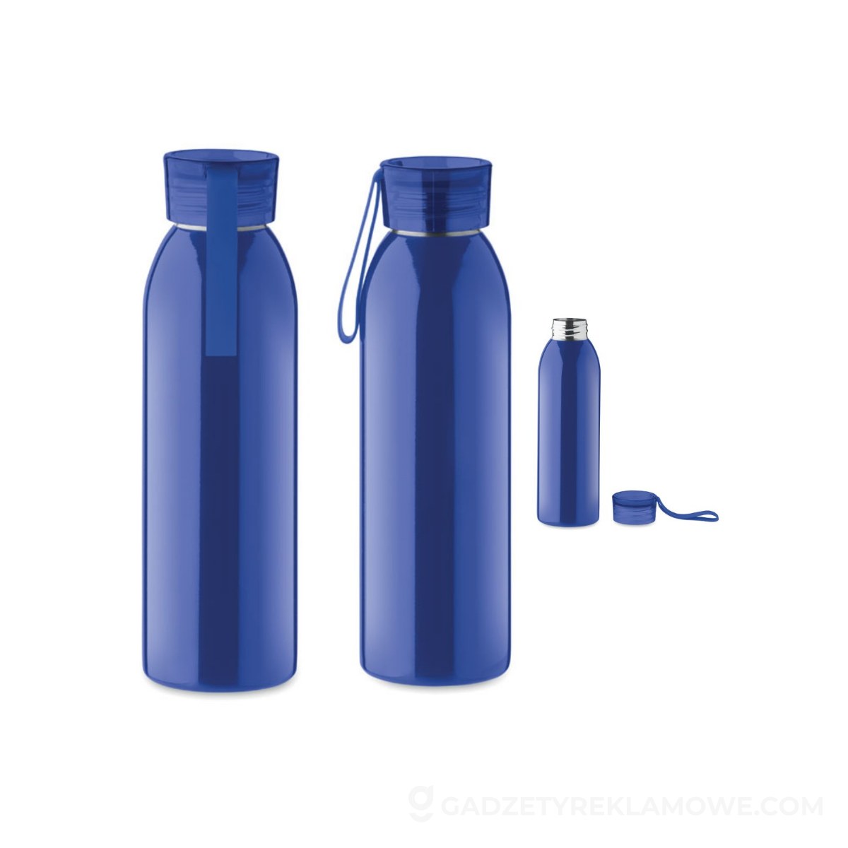 Butelka ze stali 650ml BIRA - niebieska
