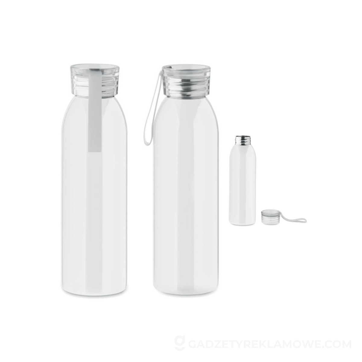 Butelka ze stali 650ml BIRA - biała