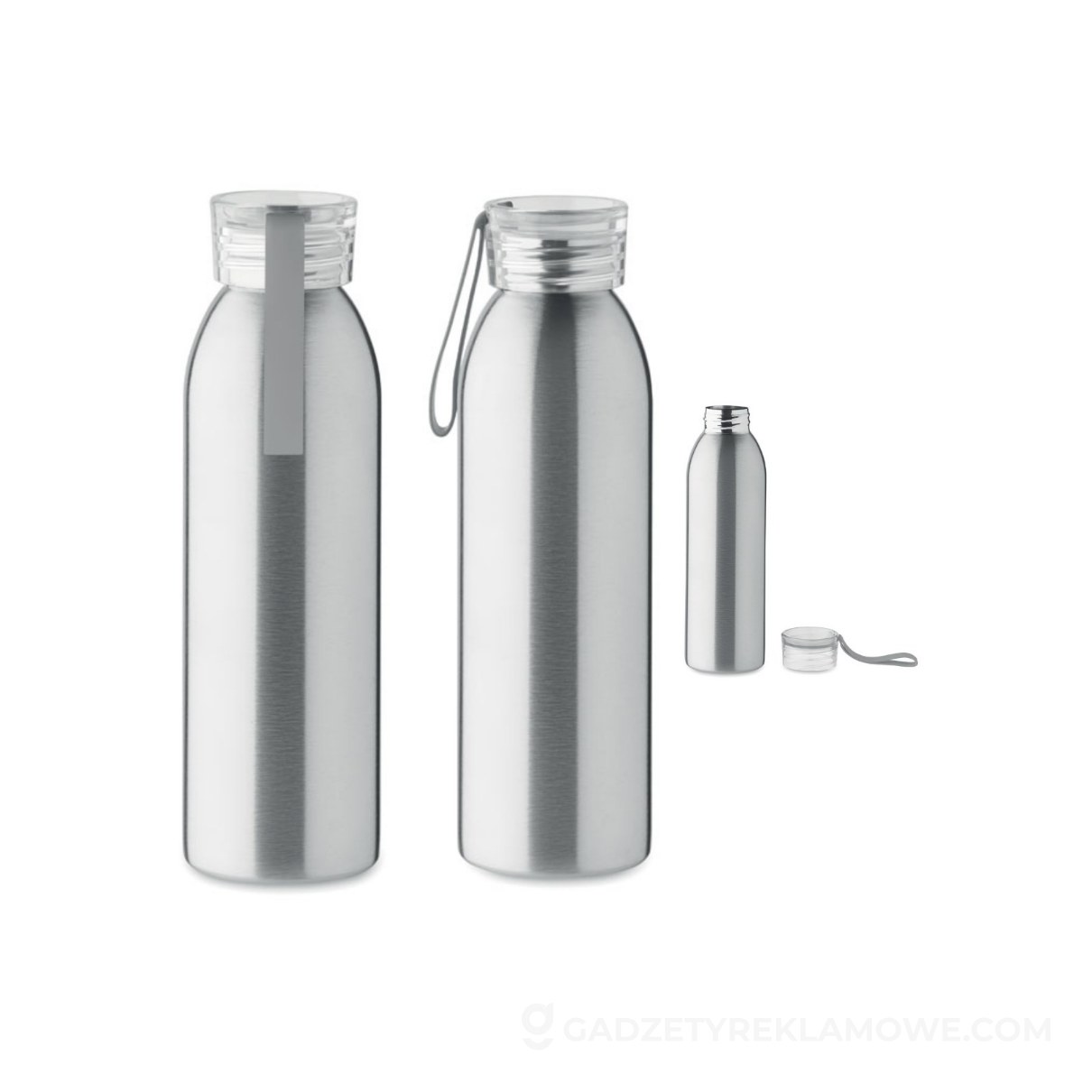 Butelka ze stali 650ml BIRA - srebrna