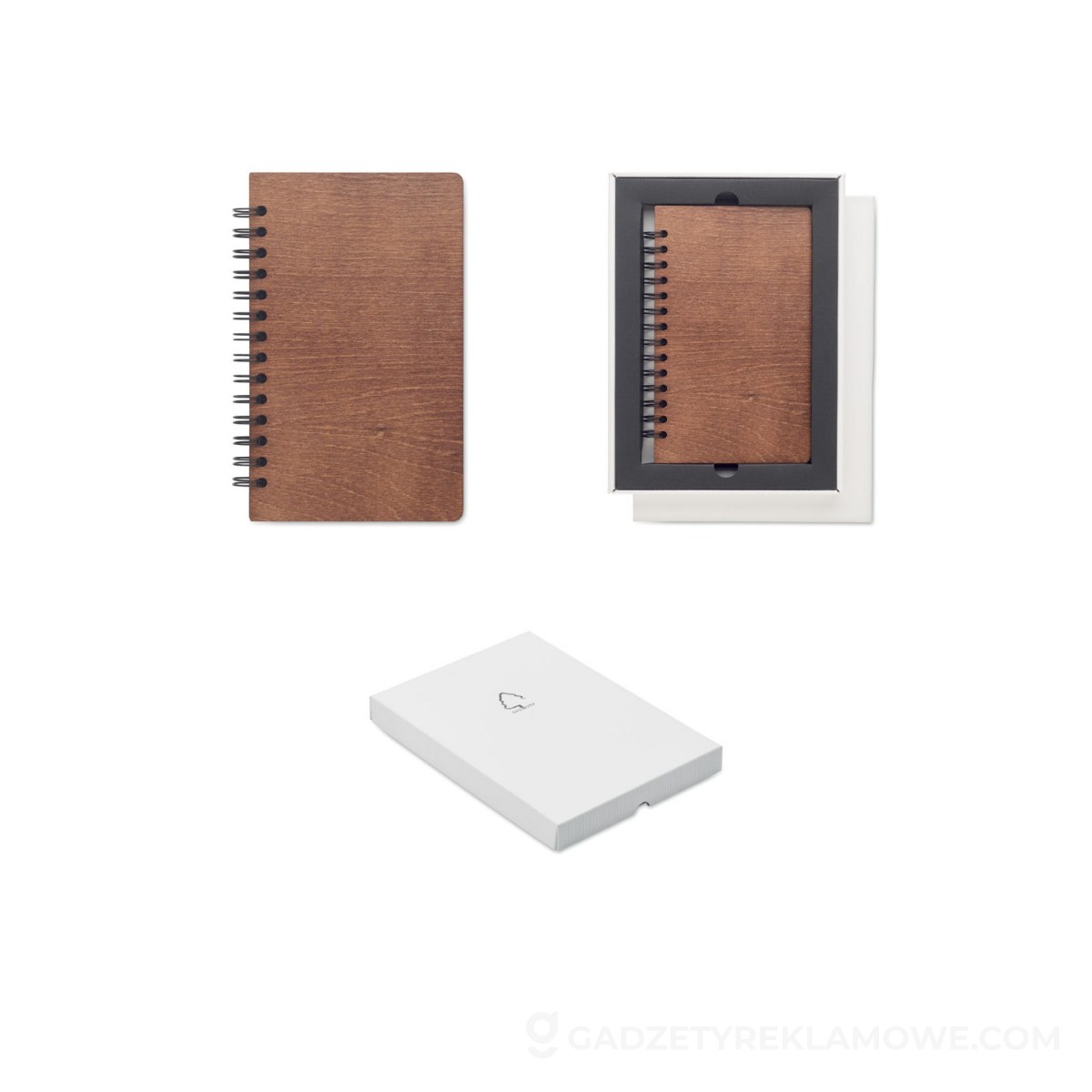 Brzozowy zeszyt A5 GROWBOOK SAVAGE - brązowy
