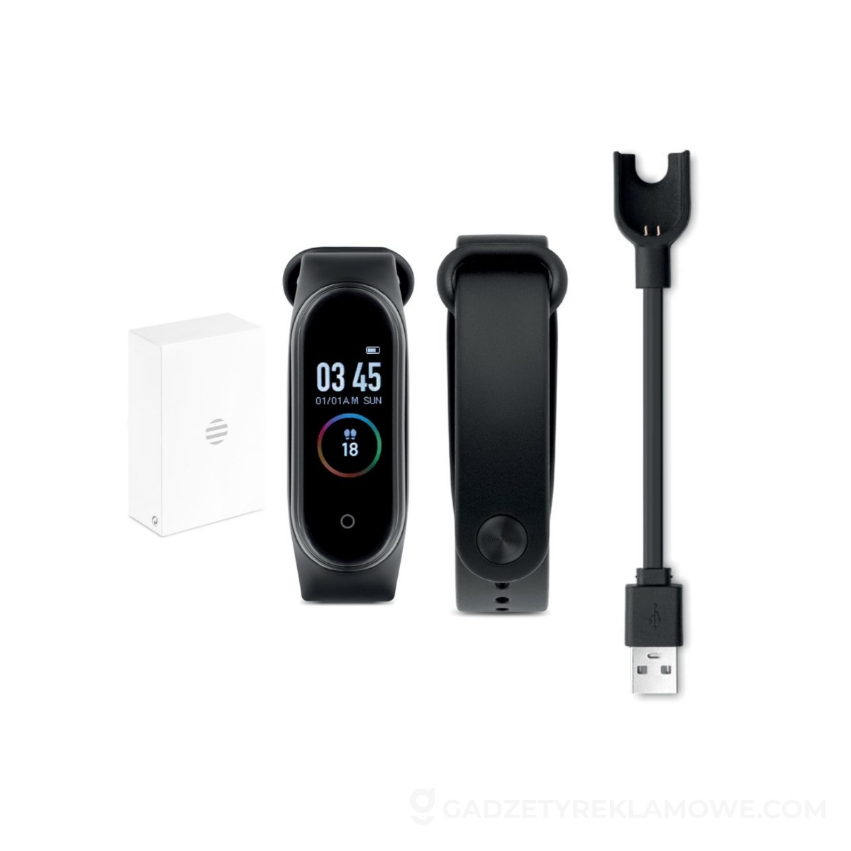 Smart watch zdrowotny ARTA - czarny
