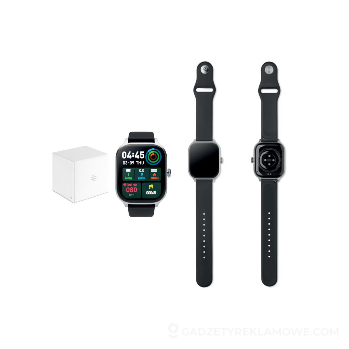 Smartwatch zdrowotny IRTO - srebrny