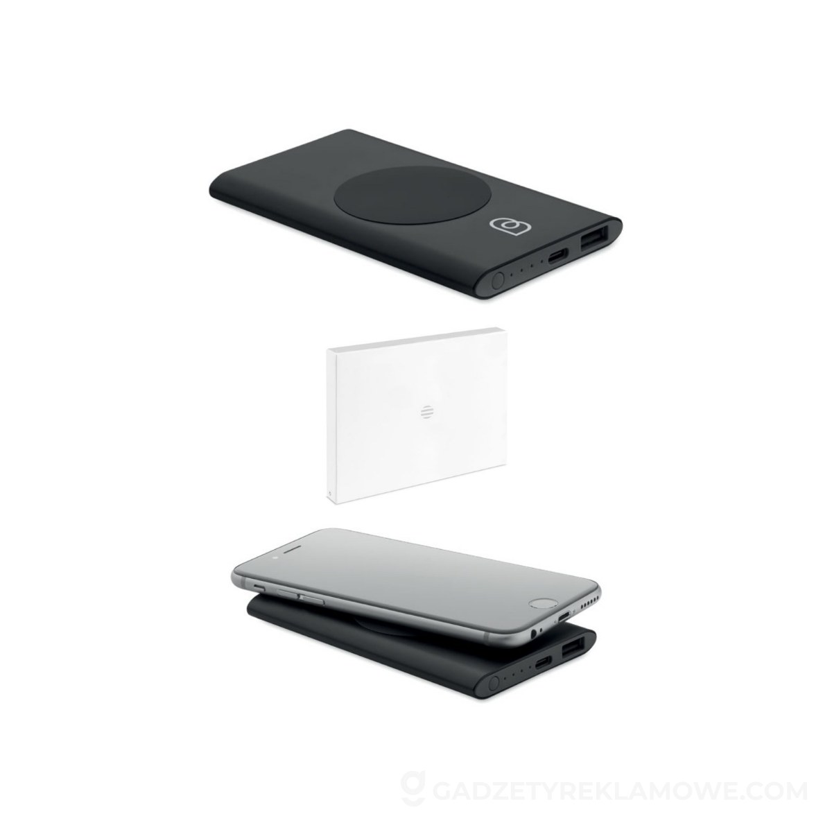 Power bank 5000 mAh 15W POWERPLUS - czarny
