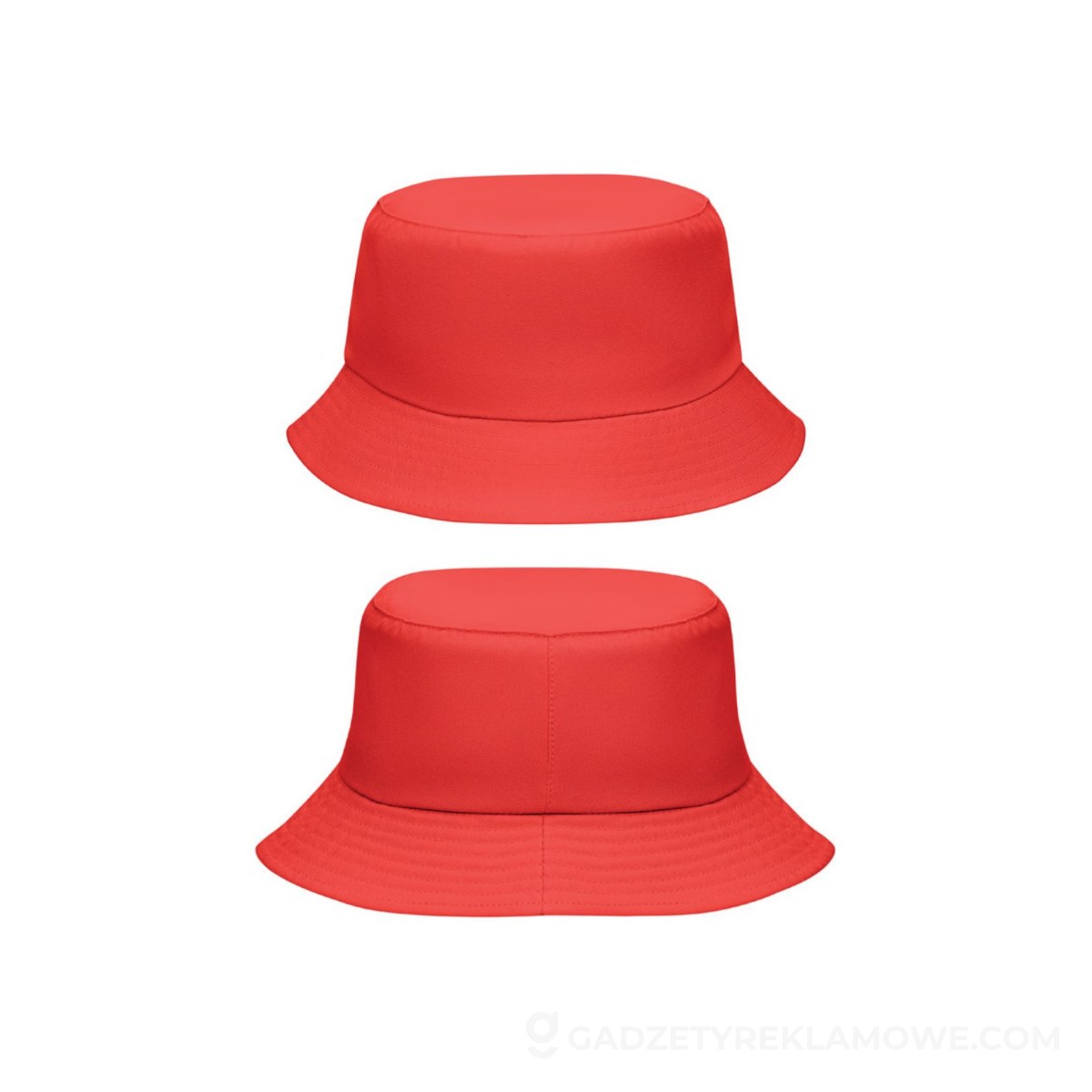Gadżety reklamowe Radomsko 11 Czapka poliesterowa bucket 150 EMMER - czerwona