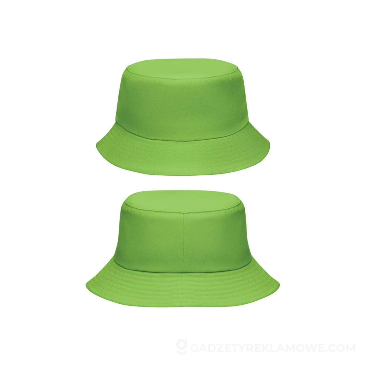 Czapka poliesterowa bucket 150 EMMER - limonkowa