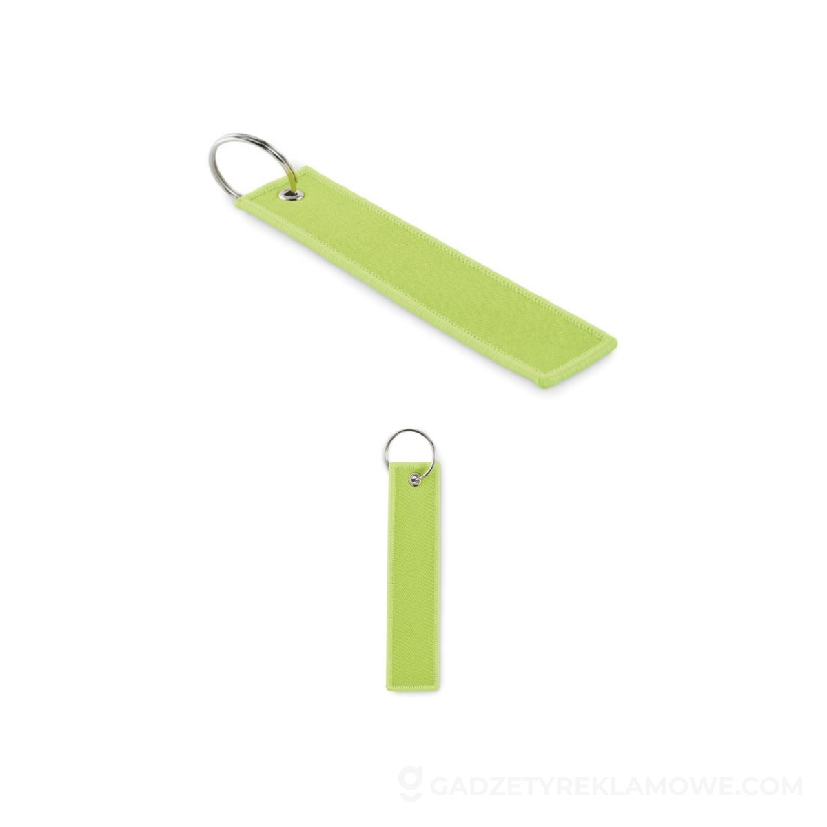Brelok remove before flight TAKEOFF - fluorescencyjny zielony