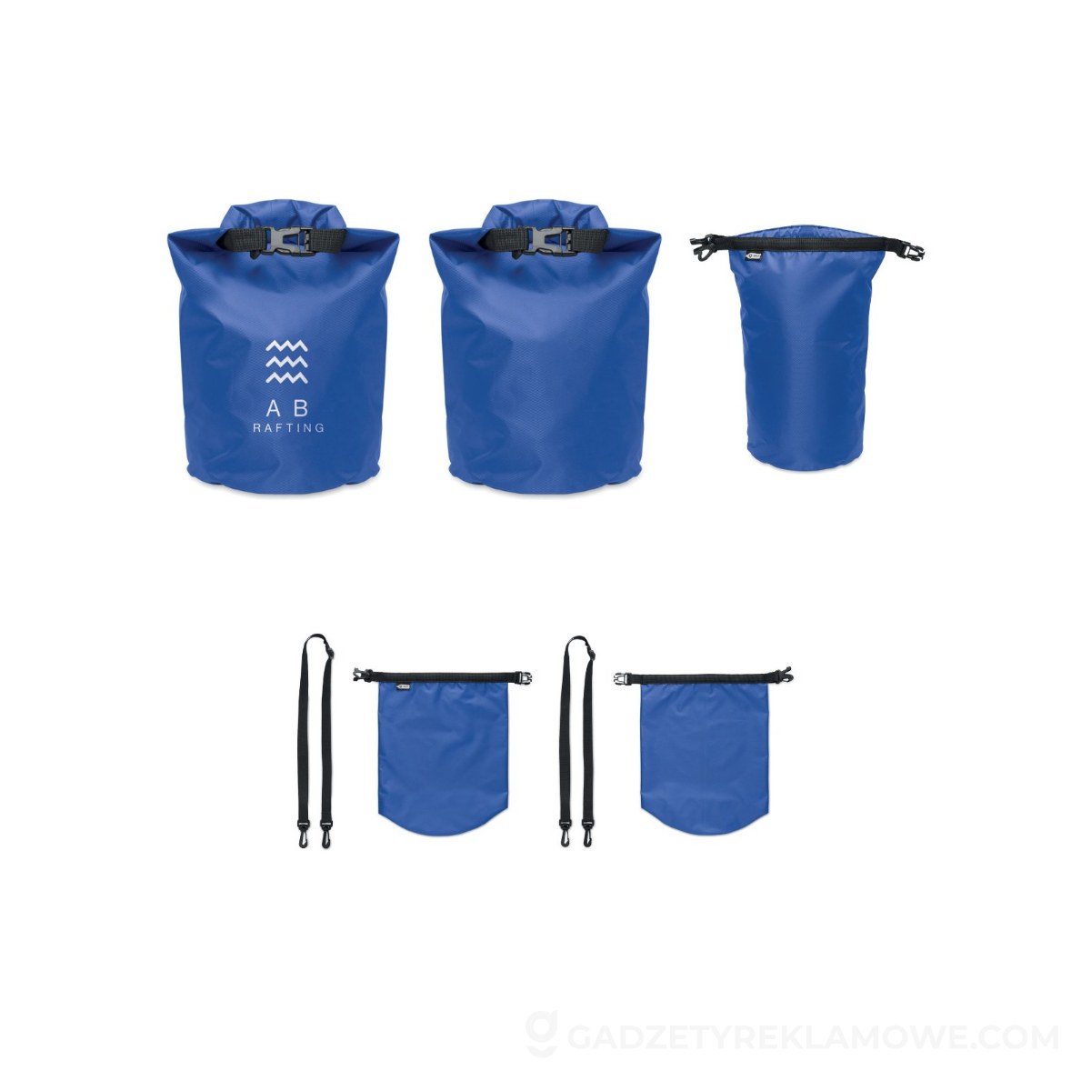Wodoodporna torba 210T RPET 5L BOLSAIBLE + - niebieska