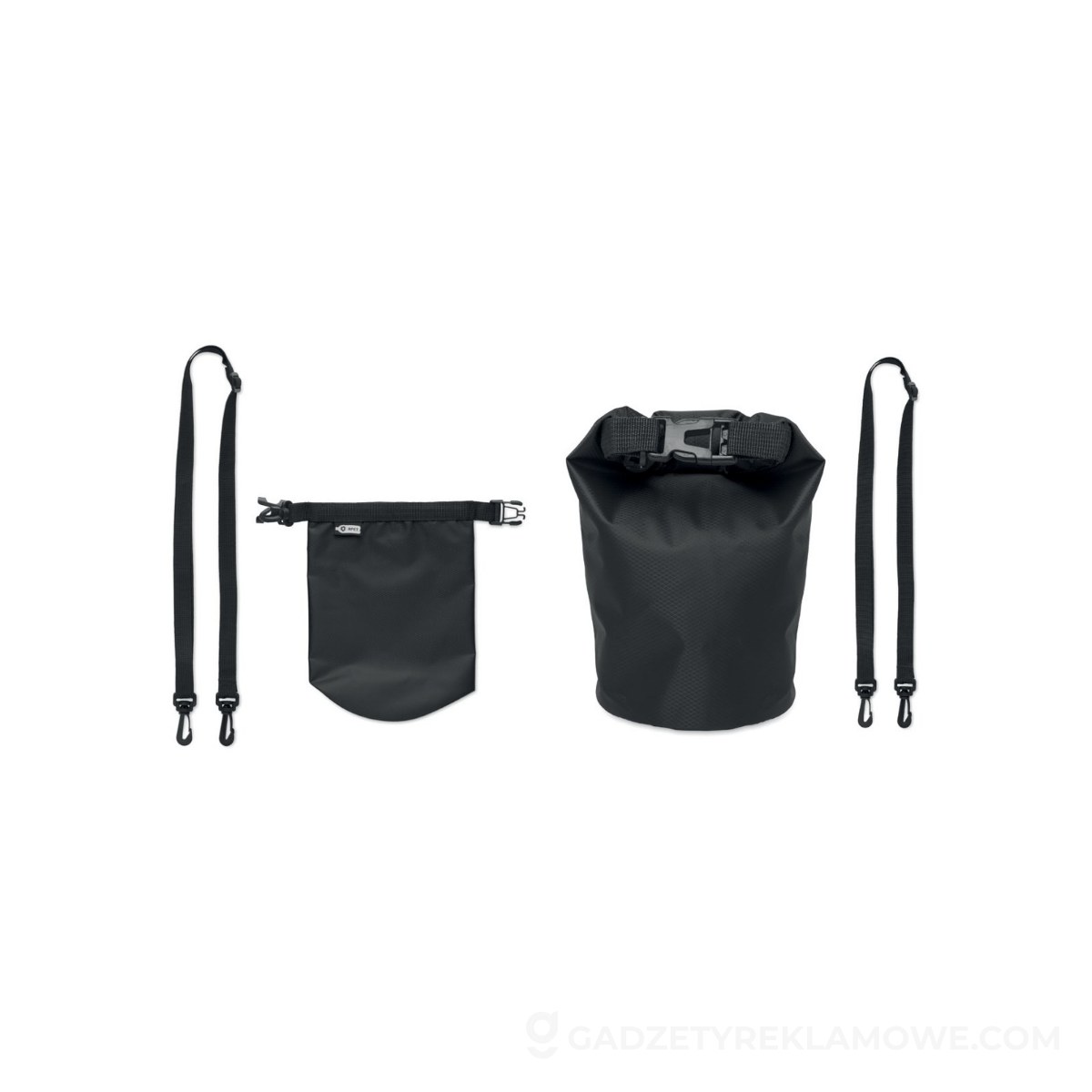 Wodoodporna torba 210T RPET 1,5 BOLSAIBLE - czarna
