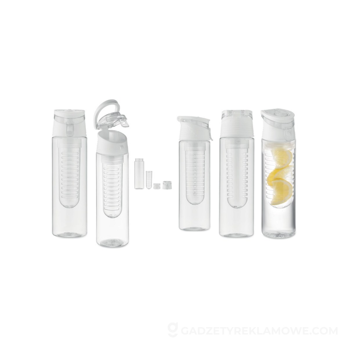 Butelka RPET 500 ml SPORTTLE - biała