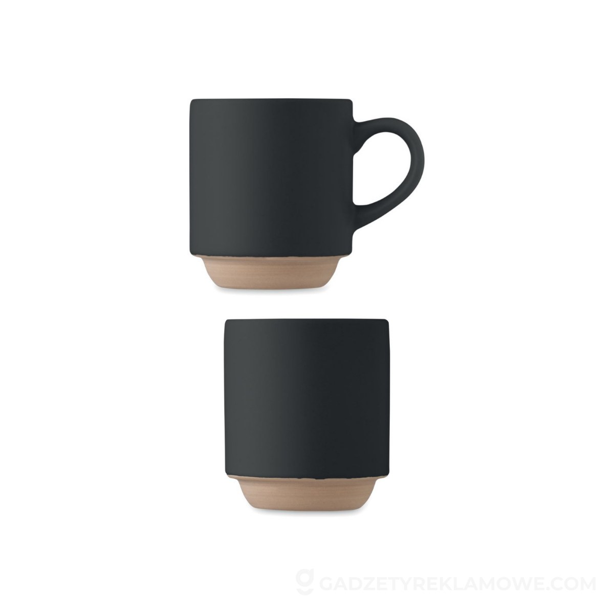 Ceramiczny kubek 170 ml CERACK - czarny