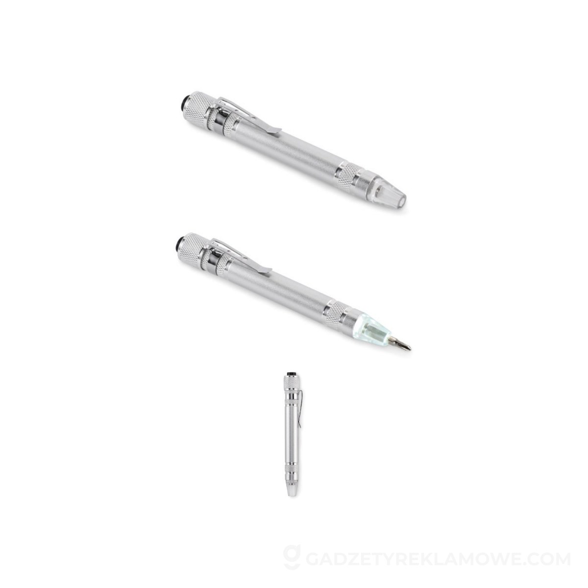 Multitool z recyklingu TUBULAR - srebrny