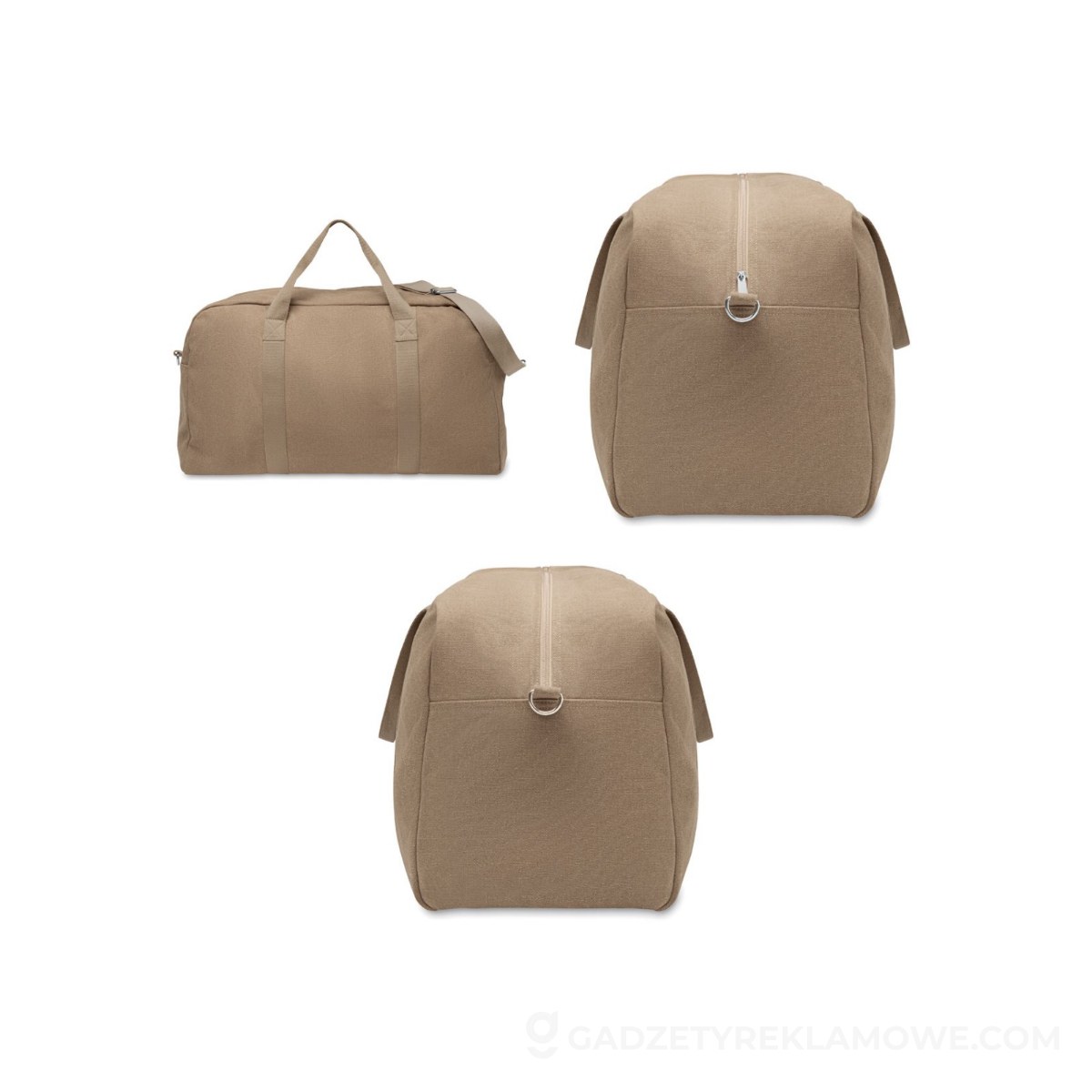 Torba podróżna duffle 450 gr/m² DUFFAS COLOUR - khaki