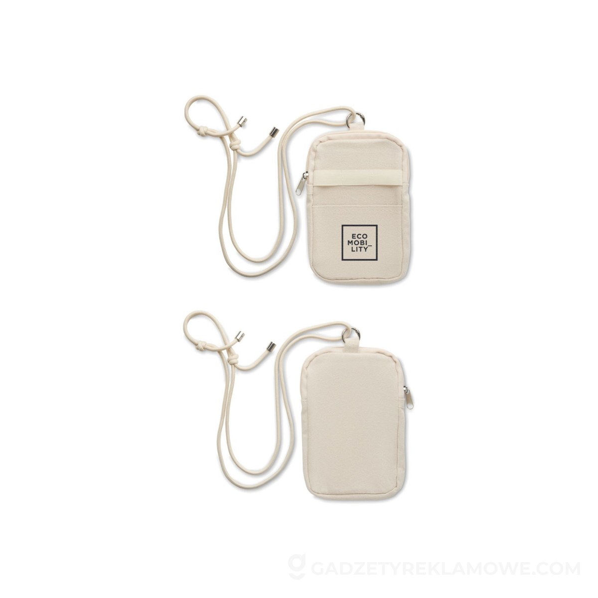 Torba na smartfon typu cross bo MOBIBOLSA - beżowa