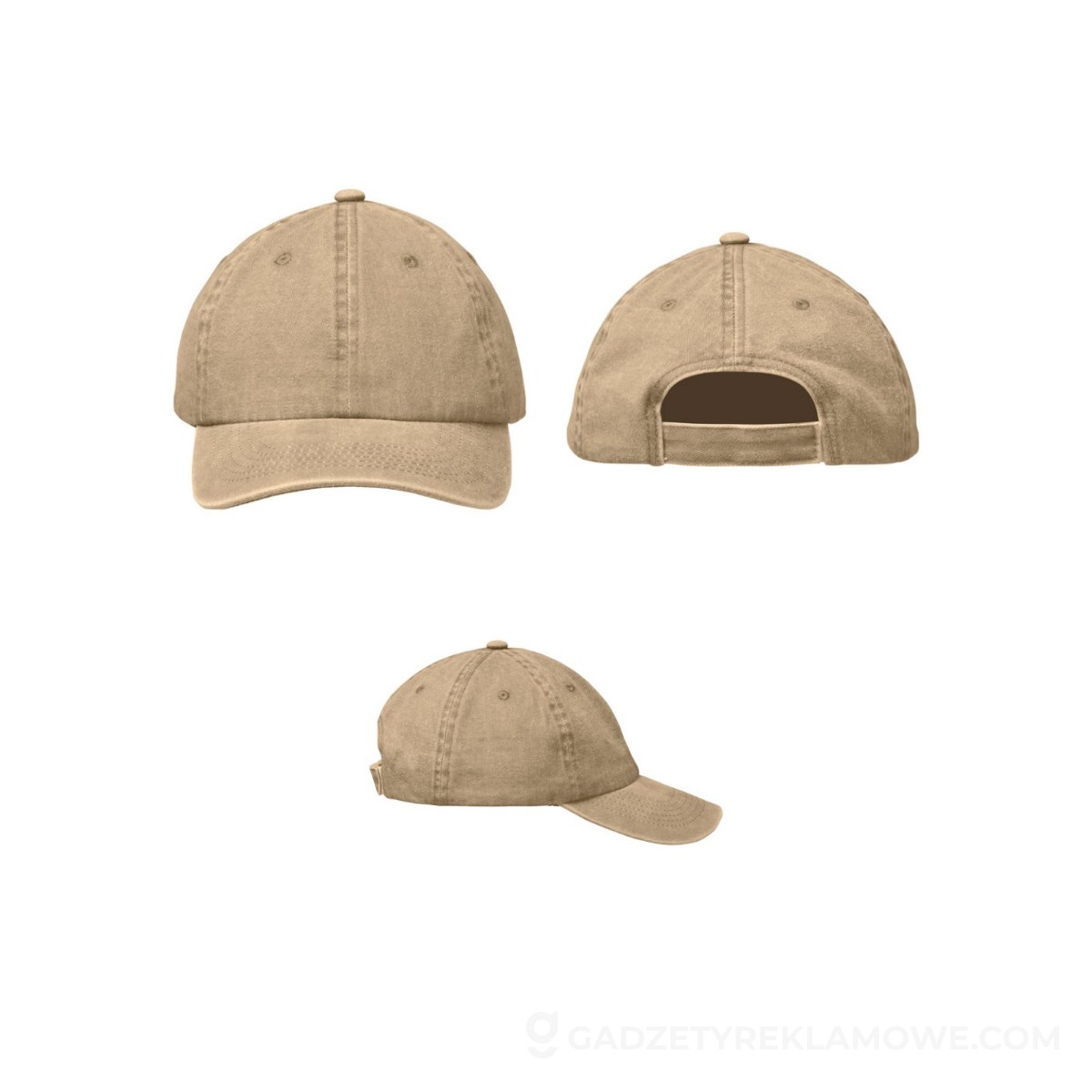 MO2542-39-wariantu-watermark 6 panelowa czapka z daszkiem 26 BEAU - khaki